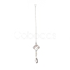 Teardrop Acrylic Beads Big Pendant Decorations HJEW-D029-01P-D-2