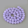 Synthetic Crackle Quartz Beads Strands X-GLAA-S134-10mm-15-2