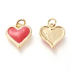 Real 18K Gold Plated Brass Charms KK-L006-019C-2