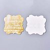 Floral Pattern Paper Gift Tags CDIS-K002-E08-2