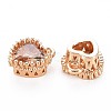 Brass Micro Pave Cubic Zirconia Charms KK-S356-773L-2