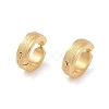 Ion Plating(IP) 304 Stainless Steel Clip-on Earrings EJEW-M001-09G-1