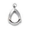 304 Stainless Steel Rhinestone Claw Settings STAS-U042-04B-P-1