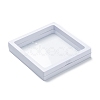 Square Transparent PE Thin Film Suspension Jewelry Display Stands CON-D009-02B-01-3