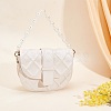 ABS Imitation Pearl Bag Chain FIND-WH0094-69-5