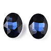 Pointed Back Glass Rhinestone Cabochons RGLA-T080-13x18mm-13-3