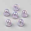 Transparent Acrylic Bead Caps TACR-WH0021-20A-1