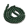 Painted Glass Bead Strands DGLA-S071-6mm-19-4