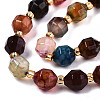 Natural Agate Beads Strands G-T131-82A-06-3