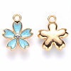 Alloy Enamel Pendants X-ENAM-S121-052C-1