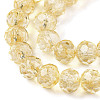 Transparent Glass Beads Strands GLAA-T023-6mm-A17-3