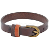 Cattlehide Adjustable Bracelets for Men Women BJEW-WH20001-06C-7