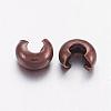 Brass Crimp Beads Covers KK-H290-NFR-NF-2