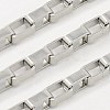 Tarnish Resistant 304 Stainless Steel Venetian Chains CHS-K001-01-4mm-1