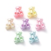 Opaque Acrylic Beads X-OACR-G014-11-1