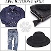 Glitter Hotfix Rhinestone Iron on Patches(Hot Melt Adhesive On The Back) LS-DIY-WH0176-33-6