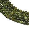 Natural Canadian Jade Beads Strands G-C281-A01-4mm-4