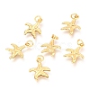 Brass Charms KK-B024-09G-1