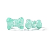 Transparent Spray Painted Glass Beads LS-GLAA-I050-11F-3