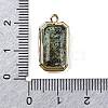 Natural African Turquoise(Jasper) Pendants G-U019-04G-04-3