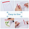 Waterproof PVC Resealable Bags ABAG-WH0035-062-3