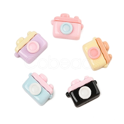 Opaque Resin Cabochons CRES-M037-05C-1