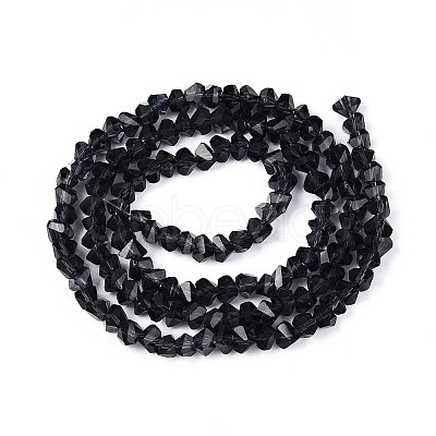 Transparent Glass Beads Strands X-GLAA-N018-4mm-30-1
