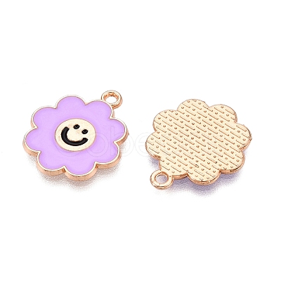 Alloy Enamel Pendants ENAM-T020-55E-1
