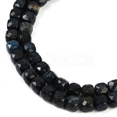 Natural Tiger Eye Dyed Beads Strands G-H028-A01-03A-1