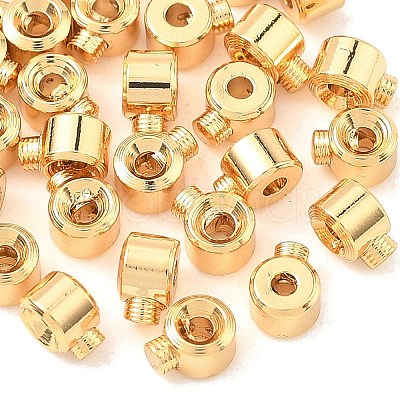 SHEGRACE Brass Crimp Beads XGRPCH962-186G-1