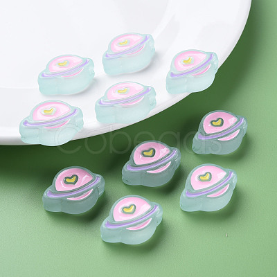 Transparent Acrylic Beads MACR-S374-02B-05-1