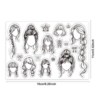 Custom Summer Theme PVC Plastic Clear Stamps DIY-WH0631-0469-1
