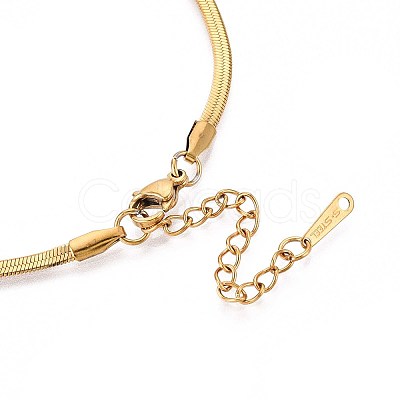 2.5MM 304 Stainless Steel Herringbone Chain Necklaces LS-NJEW-N058-01A-G-1