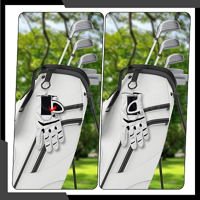 Polyester Golf Glove Clip AJEW-WH0871-20A-1