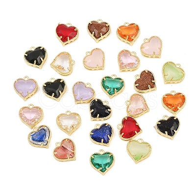 Brass Glass Pendants GL-CBABDD8-04G-1