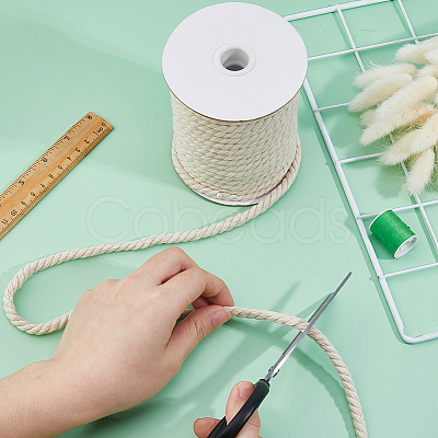 20M Cotton Twisted Cord OCOR-WH0111-58-1