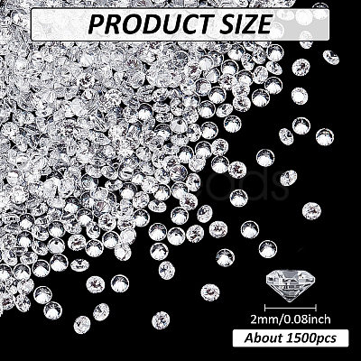 Cubic Zirconia Cabochons ZIRC-FG0001-09A-1