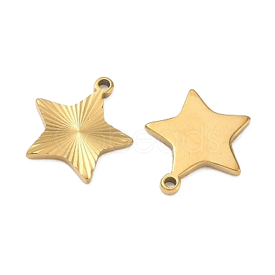 304 Stainless Steel Pendants STAS-C167-08G-G-1