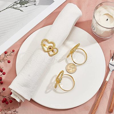 Alloy Napkin Rings AJEW-FG0001-68-1