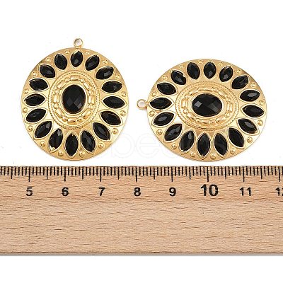 304 Stainless Steel Rhinestone Pendants STAS-I352-14G-03-1
