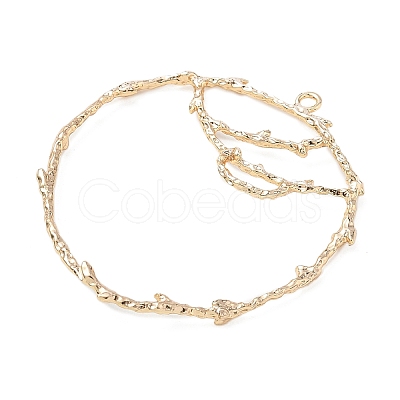 Brass Pendants KK-D263-01G-03-1