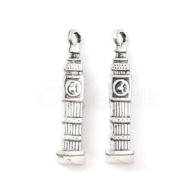 Tibetan Style Alloy Pendant TIBE-M001-03AS-1