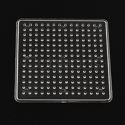Square ABC Plastic Pegboards used for 5x5mm DIY Fuse Beads X-DIY-Q009-10-1