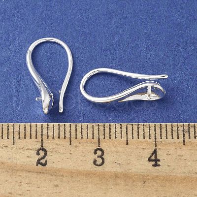 Brass Earring Hooks KK-A236-16S-1
