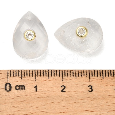 Natural Quartz Crystal Pendants G-K371-03E-1