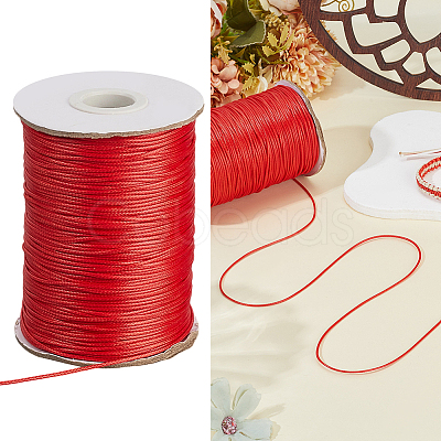1 Roll Eco-Friendly Korean Waxed Polyester Cord YC-SP0001-03E-1