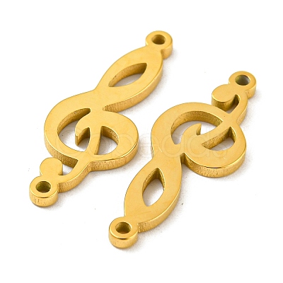 304 Stainless Steel Connector Charms STAS-L022-229G-1