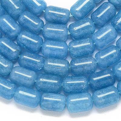 Natural Malaysia Jade Beads Strands G-B165-E11-8x12mm-1