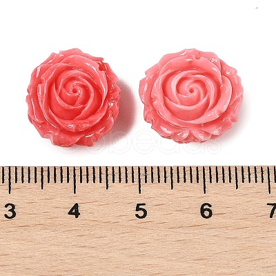 Synthetic Shell Dyed Carved Beads SHEL-U001-01A-1