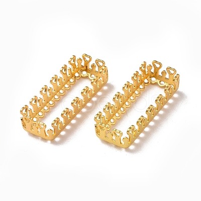 Brass Sew on Prong Settings KK-G461-02C-G-1